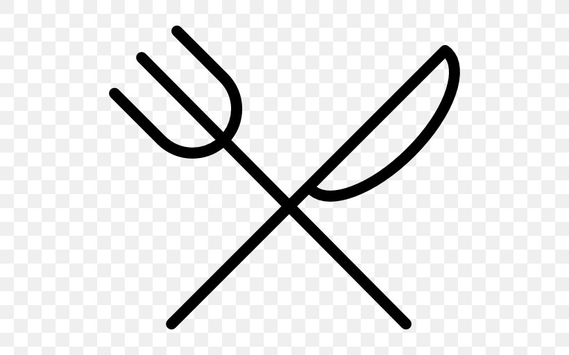 Fork Knife Cutlery Food, PNG, 512x512px, Fork, Black And White, Cutlery, Drawing, Food Download Free