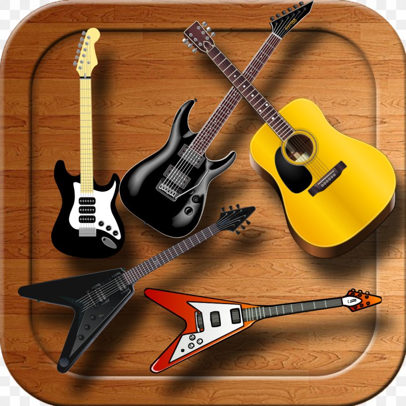 Bass Guitar Acoustic Guitar Acoustic-electric Guitar Cavaquinho, PNG, 1024x1024px, Watercolor, Cartoon, Flower, Frame, Heart Download Free