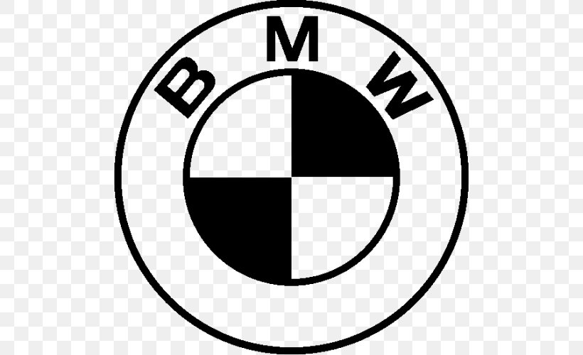 BMW 5 Series Car BMW X1 Logo, PNG, 500x500px, Bmw, Area, Black, Black ...