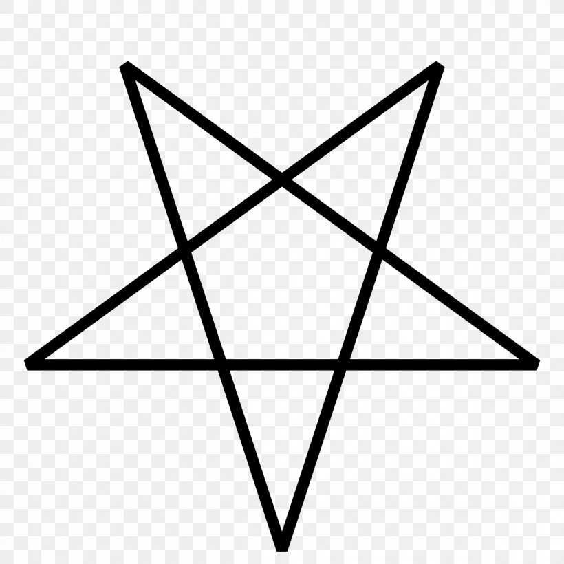 Church Of Satan Lucifer The Satanic Bible Pentagram Satanism, PNG, 1200x1200px, Church Of Satan, Area, Baphomet, Black, Black And White Download Free