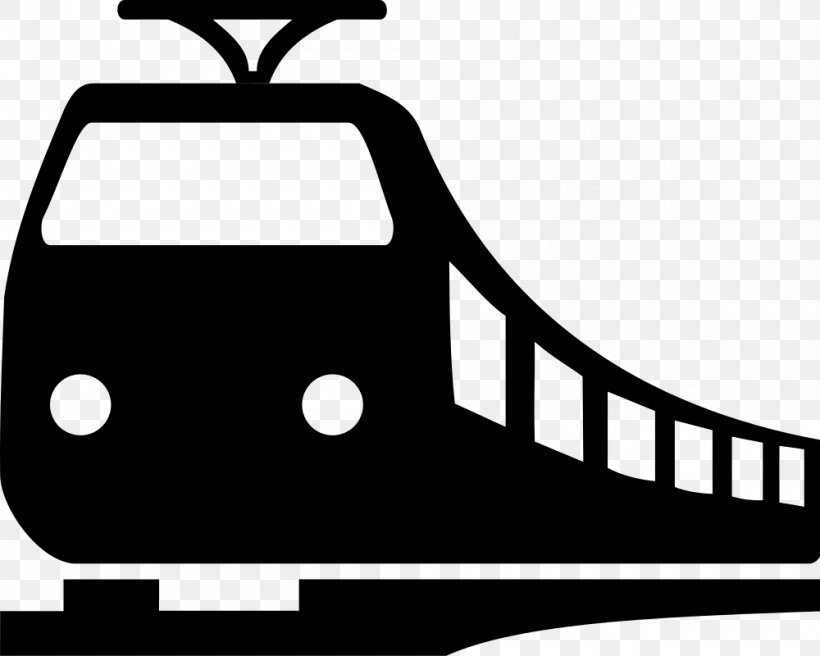 Train Rail Transport Rapid Transit Tram, PNG, 1000x800px, Train, Area, Black, Black And White, Locomotive Download Free