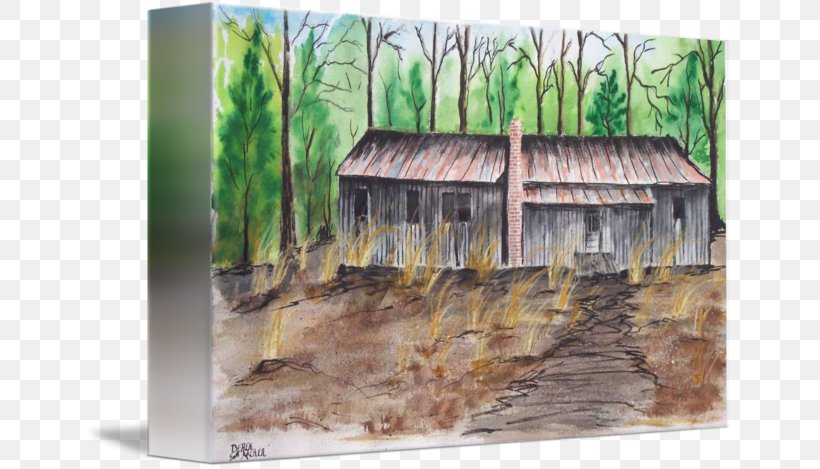 Watercolor Painting House Barn, PNG, 650x469px, Watercolor Painting, Barn, Color, Drawing, English Country House Download Free