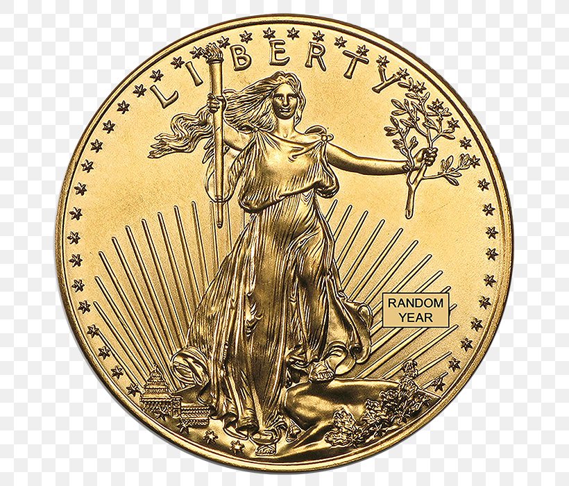 American Gold Eagle Gold Coin, PNG, 700x700px, American Gold Eagle, American Silver Eagle, Bullion Coin, Coin, Currency Download Free