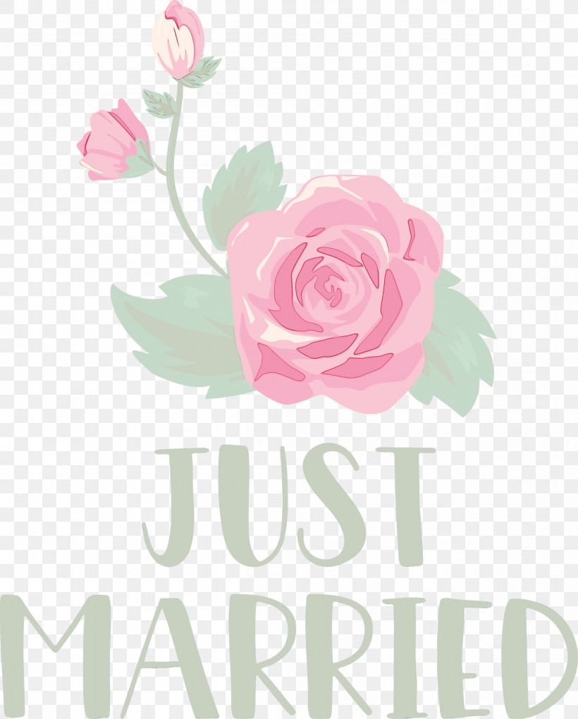 Floral Design, PNG, 2410x3000px, Just Married, Cabbage Rose, Cut Flowers, Floral Design, Flower Download Free