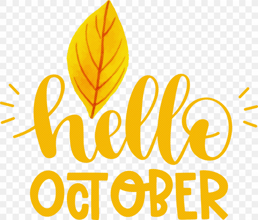 Hello October October, PNG, 3000x2562px, Hello October, Commodity, Flower, Fruit, Line Download Free