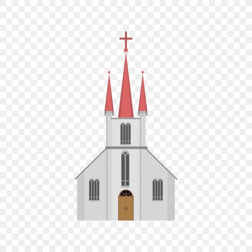 Euclidean Vector Church Icon, PNG, 2000x2000px, Church, Building, Designer, Facade, Sacred Download Free