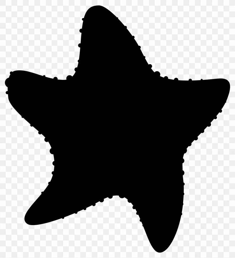 Starfish Clip Art Silhouette, PNG, 5773x6346px, Starfish, Echinoderm, Fish, Invertebrate, Marine Invertebrates Download Free