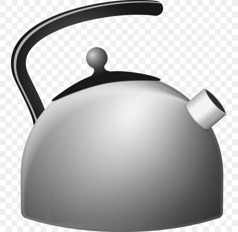 Kettle, PNG, 743x800px, Kettle, Black And White, Cookware, Kitchen, Kitchenware Download Free
