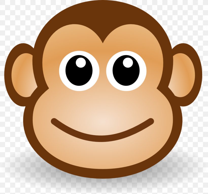 Monkey Cartoon Clip Art, PNG, 999x933px, Primate, Baby Monkeys, Cartoon, Chimpanzee, Clip Art Download Free