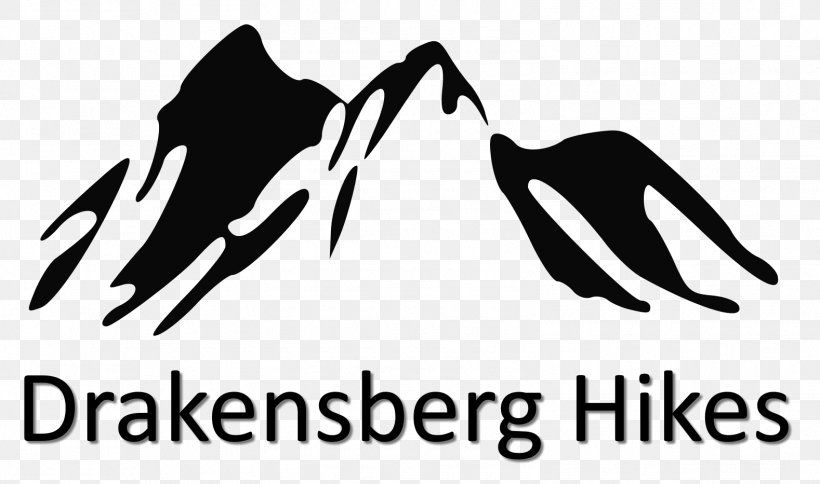 Hiking Drakensberg Logo Trail Font, PNG, 1578x933px, Hiking, Area, Black, Black And White, Brand Download Free