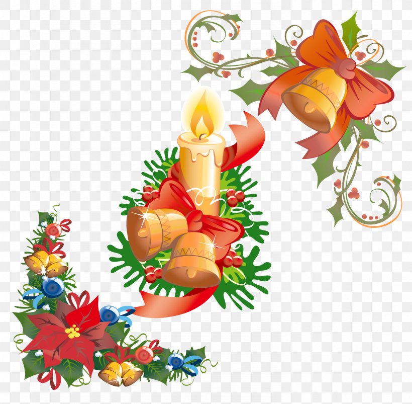 Santa Claus Christmas Ornament Gift Christmas Decoration, PNG, 1483x1453px, Christmas, Art, Branch, Candle, Christmas And Holiday Season Download Free
