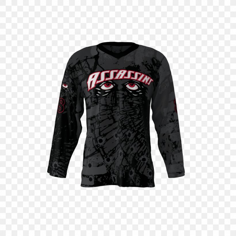 Sleeve T-shirt Hockey Jersey Clothing, PNG, 1024x1024px, Sleeve, Baseball, Black, Clothing, Hockey Jersey Download Free