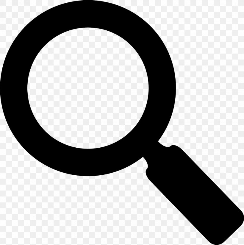 Clip Art Magnifying Glass, PNG, 980x984px, Magnifying Glass, Black And White, Drawing, Organization, Symbol Download Free