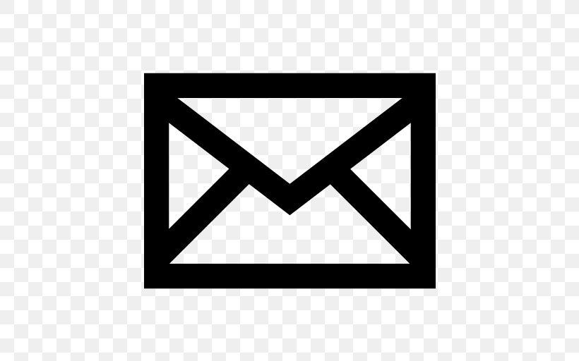 Email Address Electronic Mailing List Bounce Address Email Box, PNG, 512x512px, Email, Area, Black, Black And White, Bounce Address Download Free