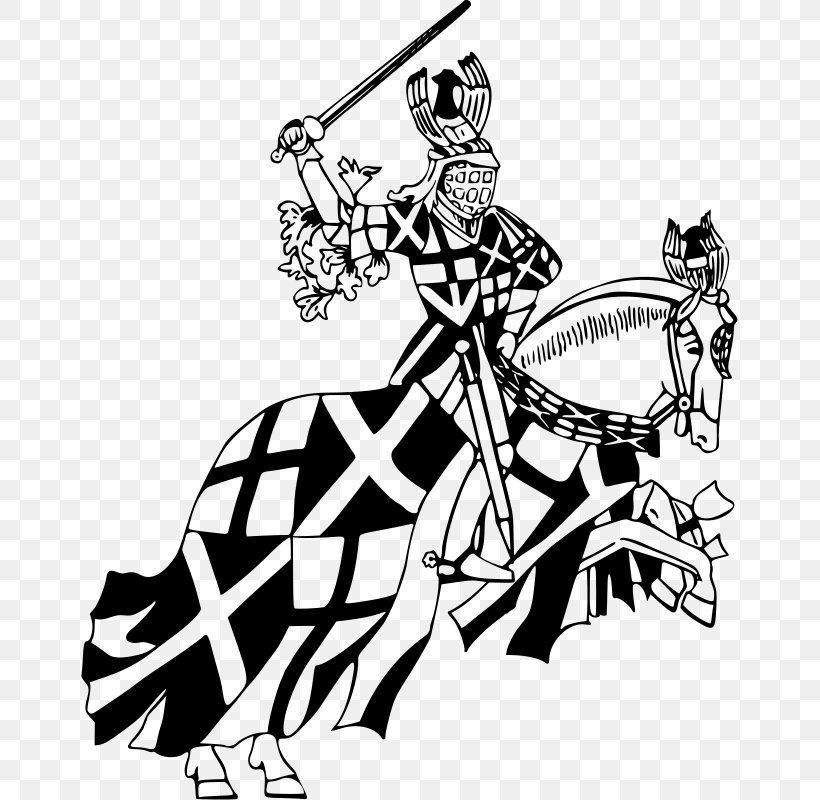 Knight Equestrian Horse Clip Art, PNG, 657x800px, Knight, Armour, Art, Artwork, Black Download Free