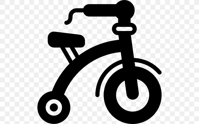 Black And White Artwork Symbol, PNG, 512x512px, Tricycle, Area, Artwork, Black And White, Symbol Download Free