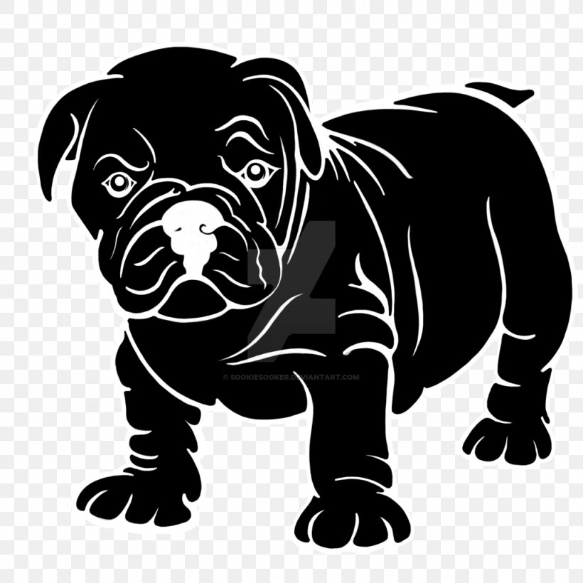 Dog Breed Puppy Bulldog Non-sporting Group Bull Terrier, PNG, 1024x1024px, Dog Breed, Black, Black And White, Breed, Bull Download Free