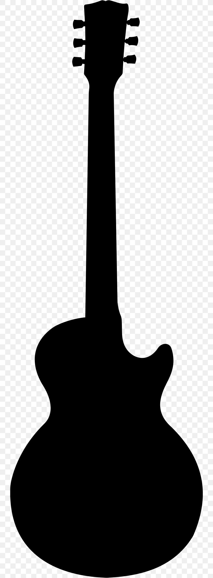 Gibson Les Paul Electric Guitar Epiphone Les Paul Special-II Silhouette, PNG, 742x2216px, Watercolor, Cartoon, Flower, Frame, Heart Download Free
