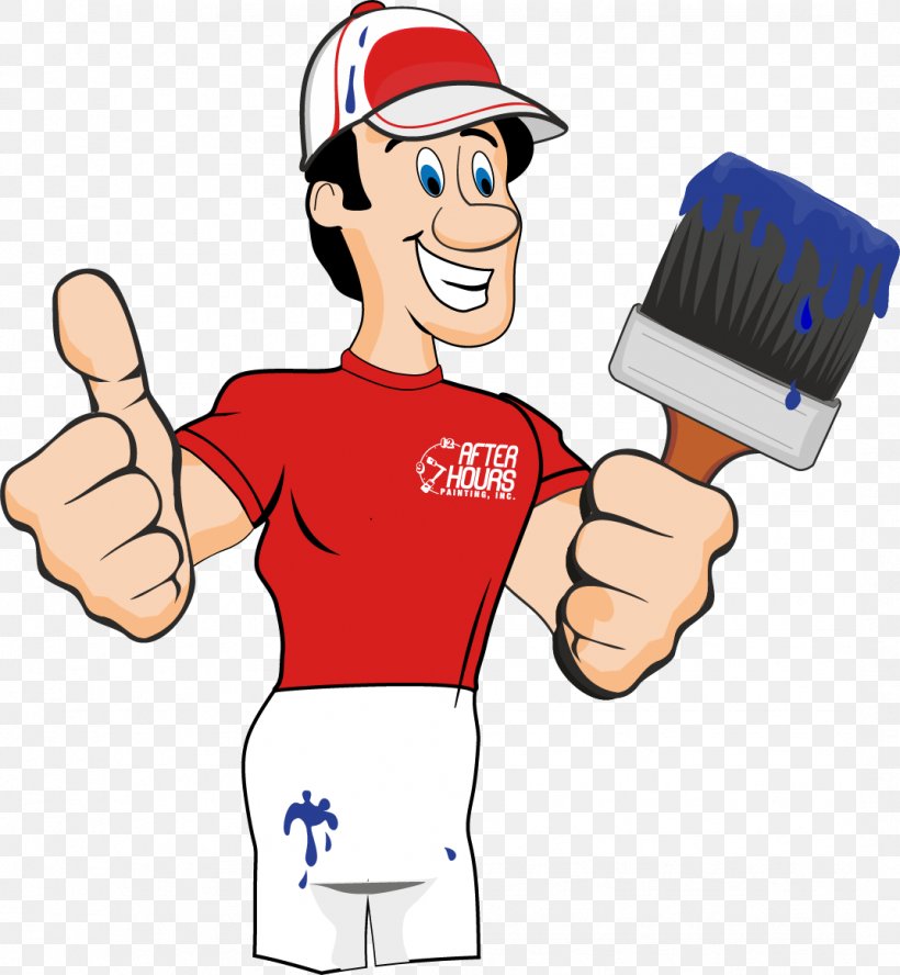 House Painter And Decorator Painting Image, PNG, 1072x1161px, House Painter And Decorator, Arm, Cartoon, Finger, Gesture Download Free