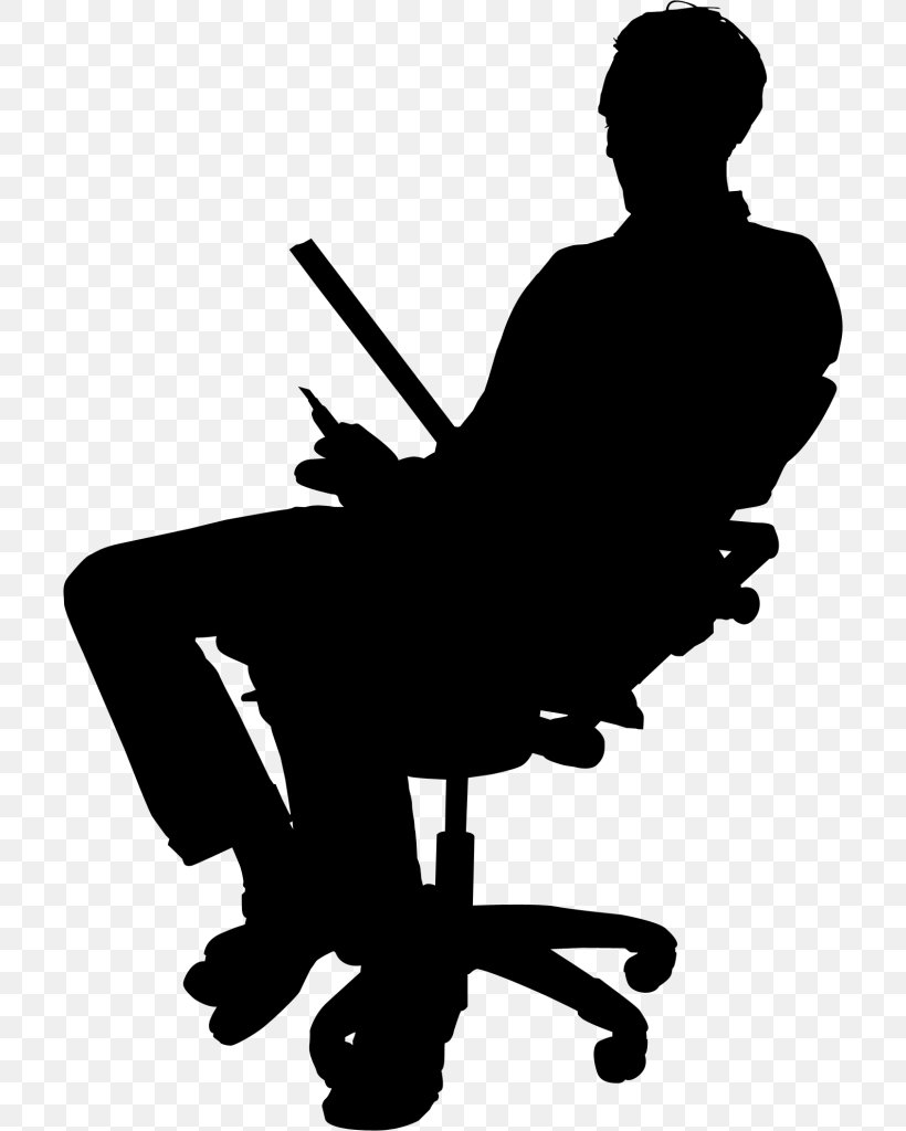 Line Chair Angle Sitting Clip Art, PNG, 706x1024px, Chair, Black M, Furniture, Office Chair, Silhouette Download Free