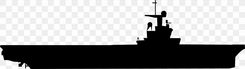 Silhouette Aircraft Carrier Airplane Navy, PNG, 8677x2453px, Silhouette, Aircraft Carrier, Airplane, Black And White, Monochrome Photography Download Free