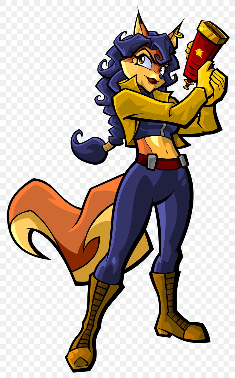 Sly Cooper And The Thievius Raccoonus Sly Cooper: Thieves In Time Inspector Carmelita Fox Video Game Inspector Carmelita Montoya Fox, PNG, 820x1320px, Sly Cooper Thieves In Time, Art, Carnivoran, Cartoon, Cat Like Mammal Download Free