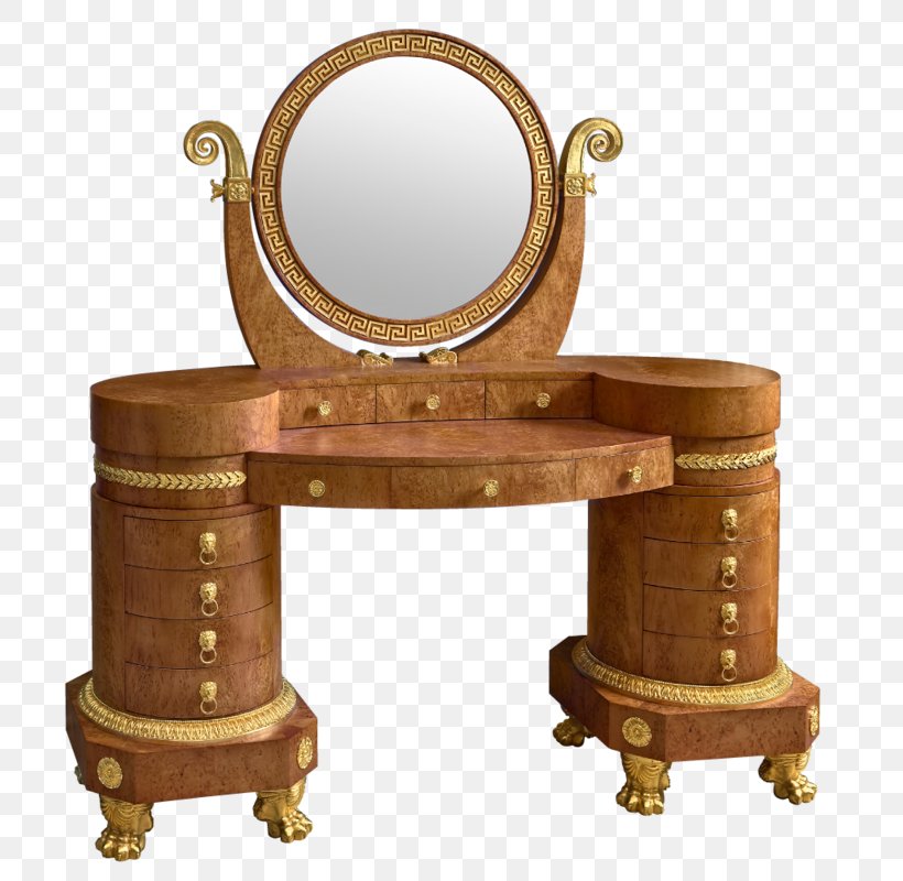 Table Furniture Lowboy Mirror Bedroom, PNG, 719x800px, Table, Antique, Bed, Bedroom, Chair Download Free