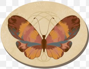 Butterfly - Monarch Butterfly Moth Brush-footed Butterflies PNG