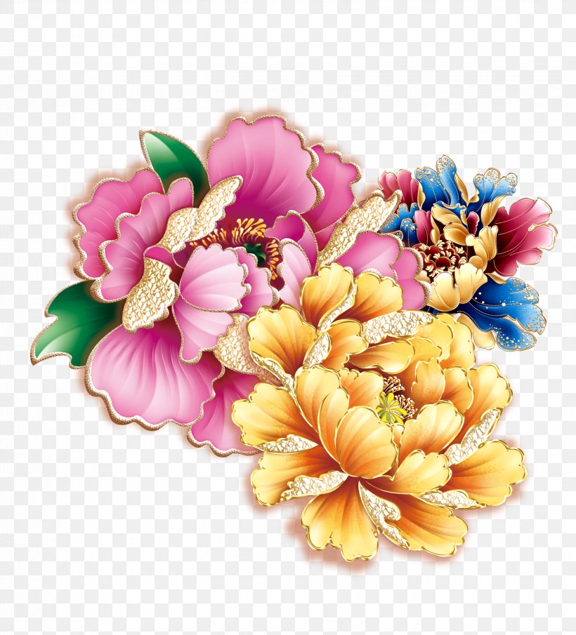 Moutan Peony Papercutting Clip Art, PNG, 3402x3755px, Moutan Peony, Artificial Flower, Cartoon, Cut Flowers, Floral Design Download Free