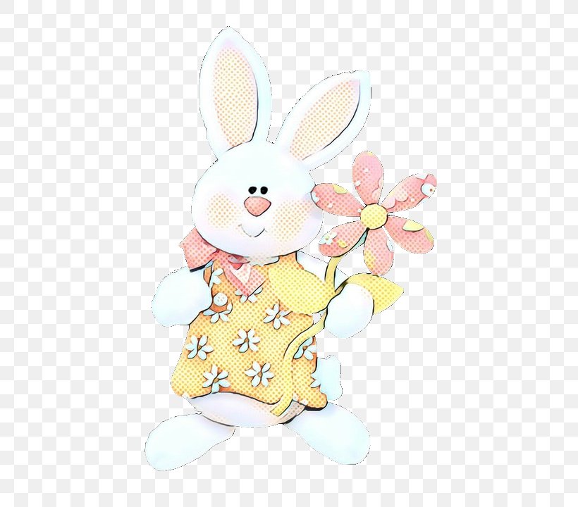 Easter Bunny Stuffed Animals & Cuddly Toys Figurine, PNG, 720x720px, Easter Bunny, Animal Figure, Cartoon, Domestic Rabbit, Easter Download Free
