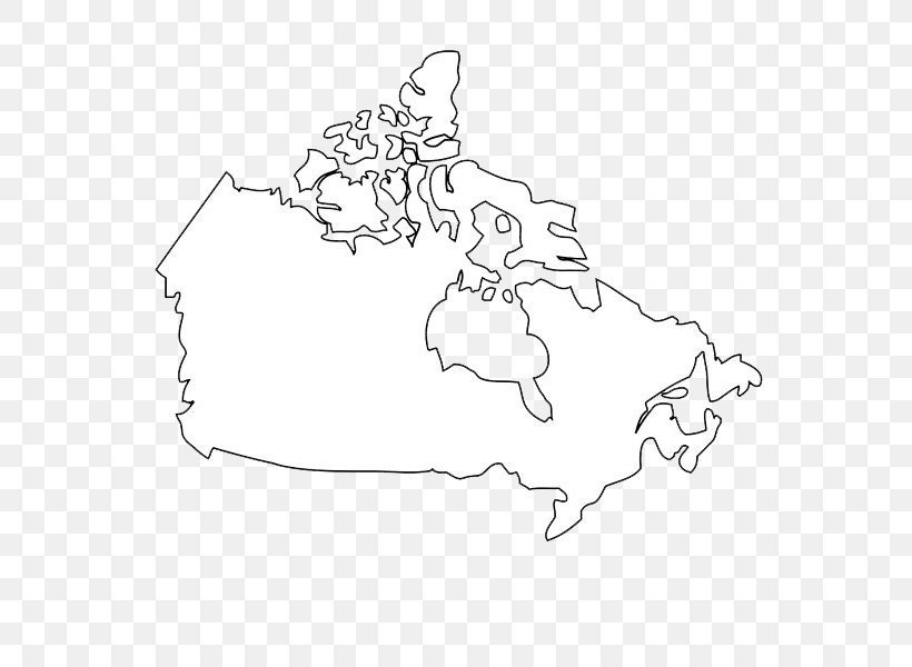 Flag Of Canada Map Black And White, PNG, 600x600px, Canada, Area, Art, Black And White, Blank Map Download Free