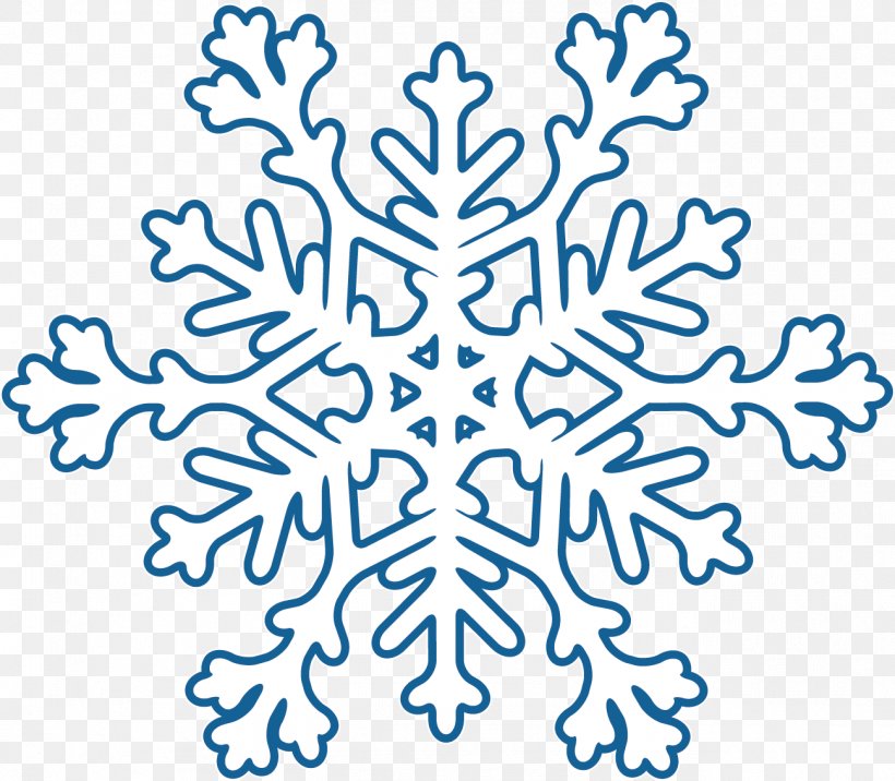 Snowflake Winter, PNG, 1298x1134px, Snowflake, Area, Black And White, Blue, Hexagon Download Free