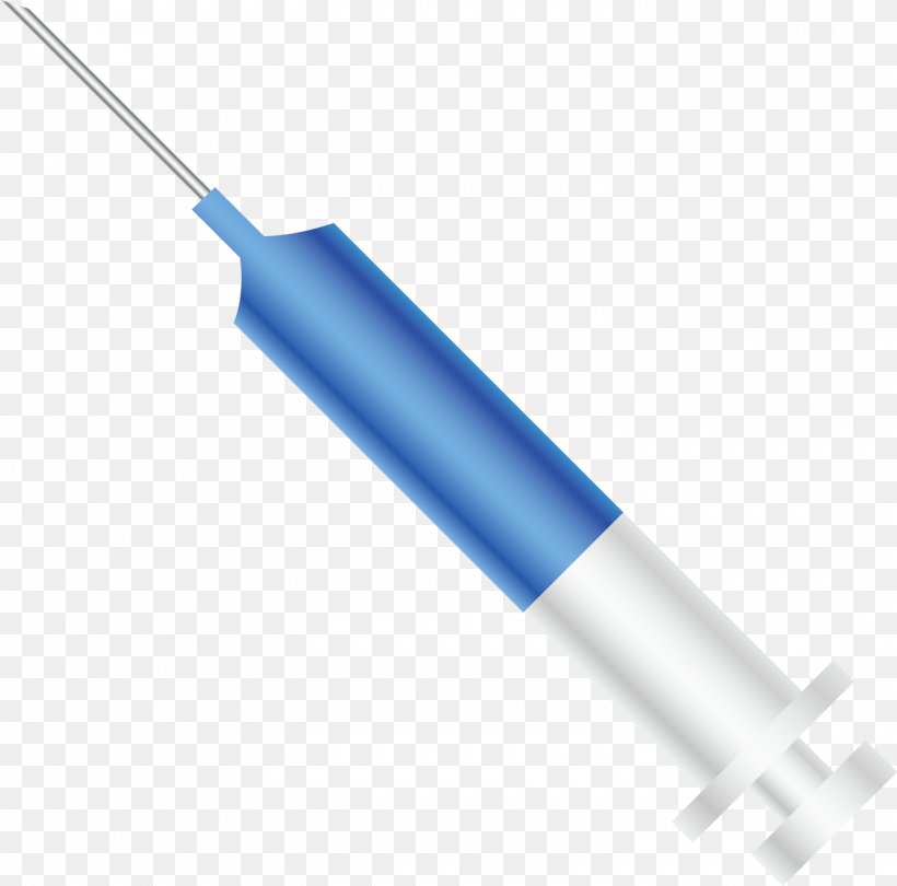 Syringe Injection Medicine, PNG, 1500x1482px, Syringe, Blue, Cartoon, Designer, Fear Download Free