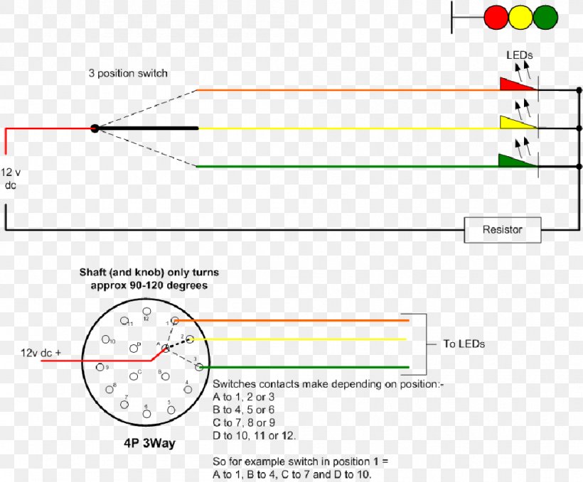 Rotary Switch Wiring Diagram Electrical Wires & Cable Electrical Switches, PNG, 998x827px, Rotary Switch, Area, Circuit Diagram, Diagram, Disconnector Download Free