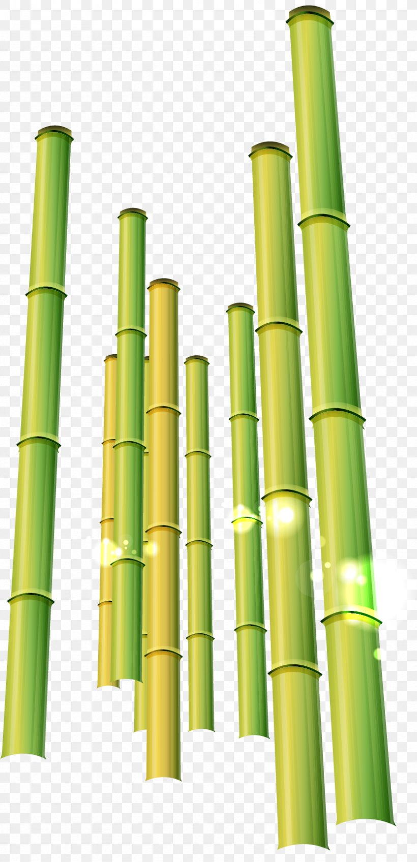 Bamboo Clip Art, PNG, 833x1723px, Bamboo, Art, Brass, Designer, Green Download Free
