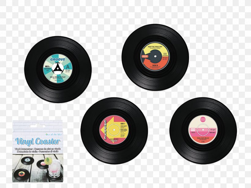 Coasters Phonograph Record Polyvinyl Chloride LP Record Place Mats, PNG, 945x709px, Watercolor, Cartoon, Flower, Frame, Heart Download Free