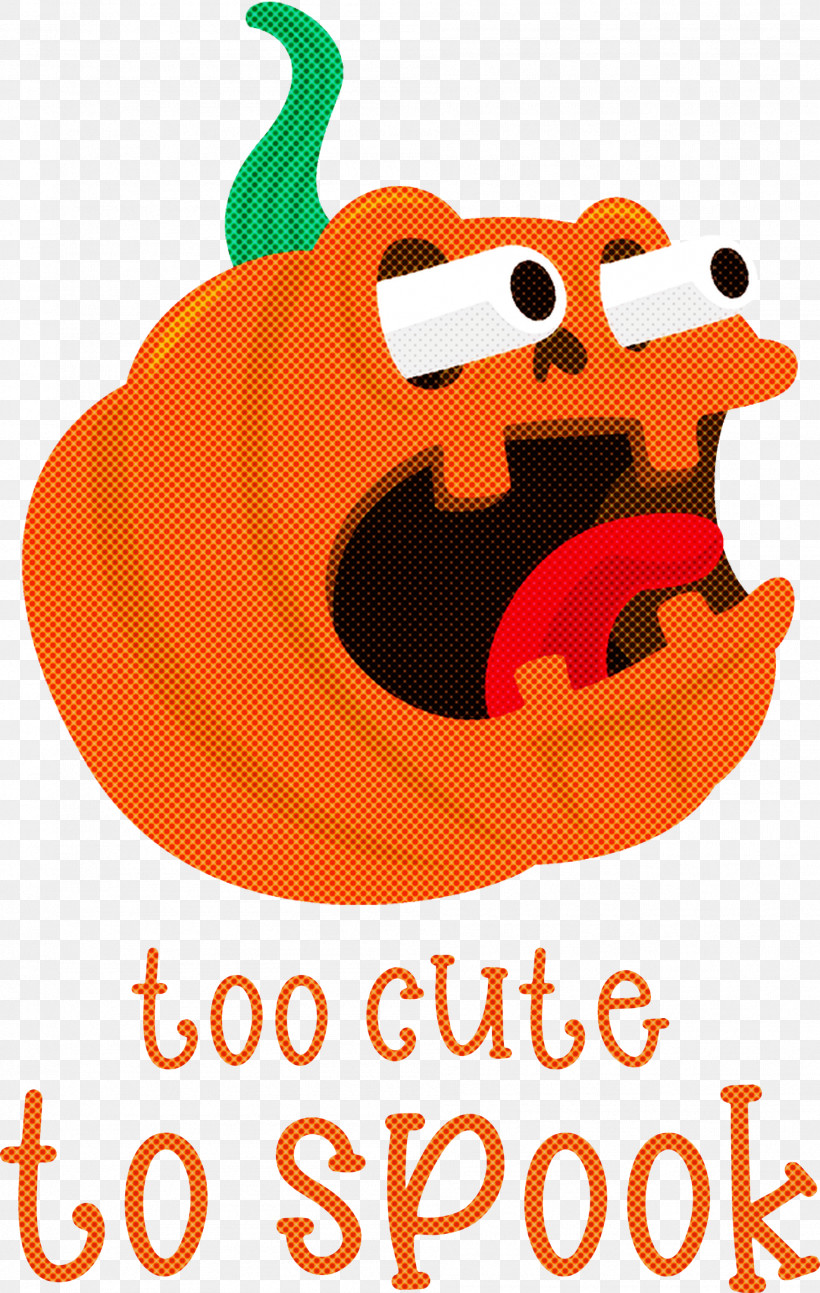 Halloween Too Cute To Spook Spook, PNG, 1902x3000px, Halloween, Biology, Cartoon, Fruit, Geometry Download Free