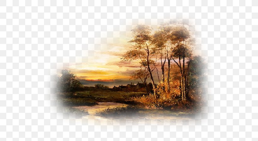 Natural Landscape Autumn Nature Theatrical Scenery, PNG, 600x450px, 2017, Landscape, Art, Autumn, Bayou Download Free