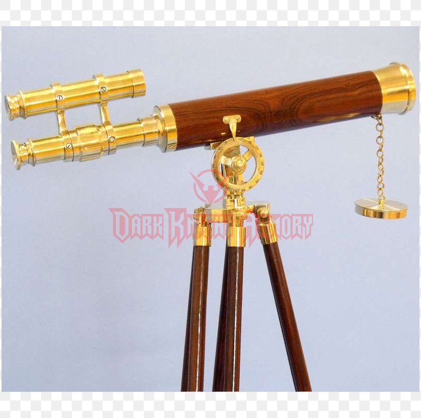 Refracting Telescope Brass Telescopic Sight, PNG, 814x814px, Telescope, Boat, Brass, Digital Media, Leather Download Free