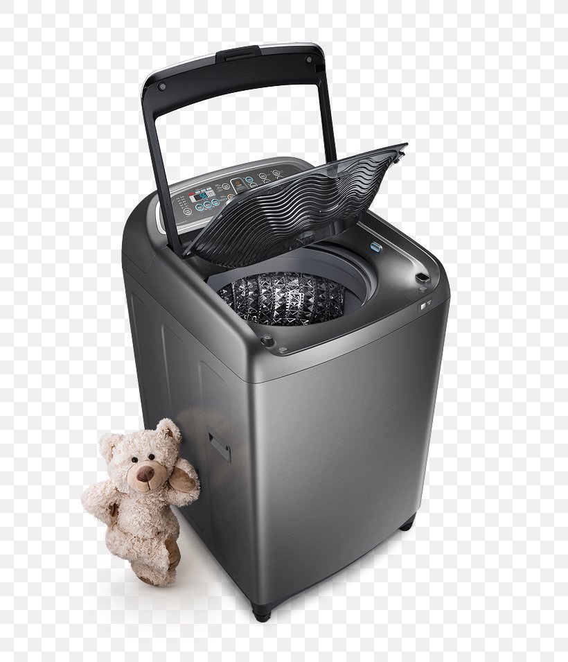 Washing Machines Samsung Washing Machine Home Appliance, PNG, 641x955px, Washing Machines, Clothes Dryer, Combo Washer Dryer, Haier Hwt10mw1, Home Appliance Download Free