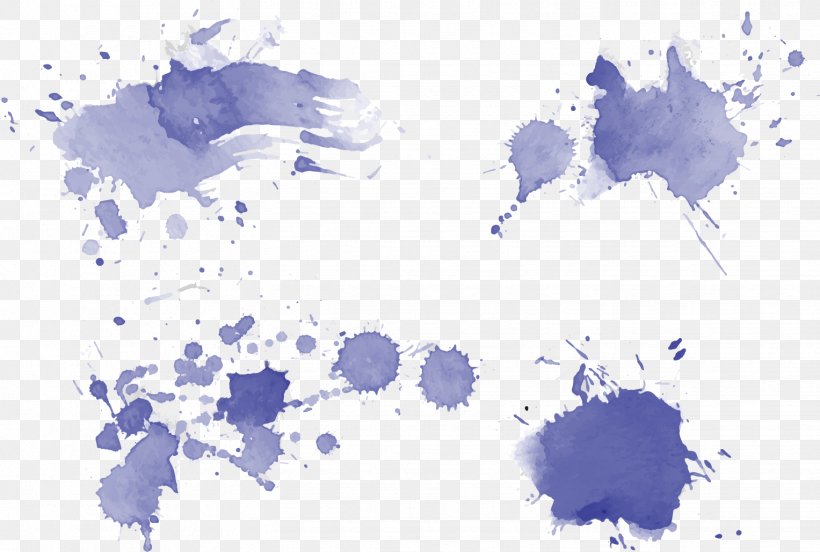 Watercolor Painting Euclidean Vector Ink, PNG, 1527x1029px, Watercolor Painting, Blue, Color, Ink, Map Download Free