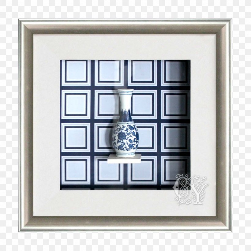 Picture Frame Mural Blue And White Pottery, PNG, 1417x1417px, Picture Frame, Aluminium, Blue And White Pottery, Chinoiserie, Decorative Arts Download Free