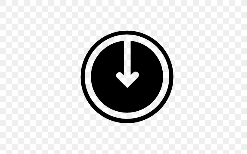 Symbol Button Theme Arrow, PNG, 512x512px, Symbol, Black And White, Brand, Button, Logo Download Free