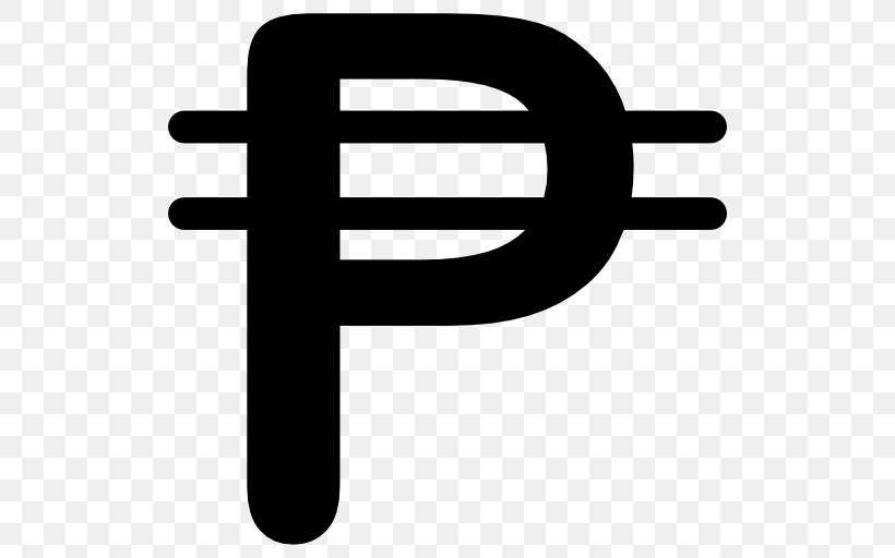 Philippine Peso Sign Currency Symbol Mexican Peso, PNG, 512x512px, Philippine Peso Sign, At Sign, Black And White, Brand, Colombian Peso Download Free