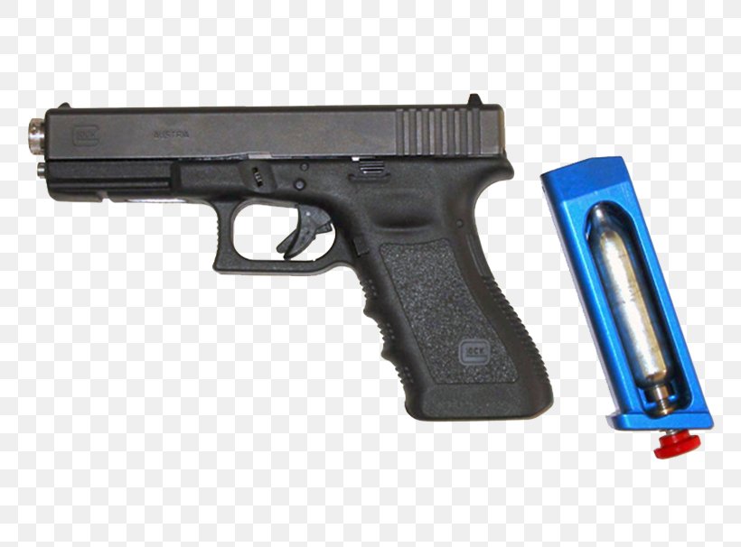 Pistol Glock Handgun Airsoft Guns Firearm, PNG, 800x606px, Watercolor, Cartoon, Flower, Frame, Heart Download Free