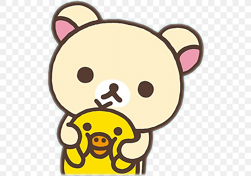 Rilakkuma Bear Hello Kitty San-X Desktop Wallpaper, PNG, 518x576px, Watercolor, Cartoon, Flower, Frame, Heart Download Free