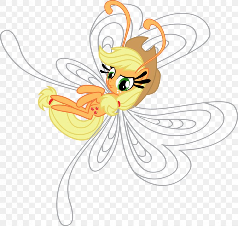 Applejack Fluttershy Pinkie Pie Butterfly Rainbow Dash, PNG, 916x873px, Applejack, Applejacks, Art, Butterfly, Cartoon Download Free