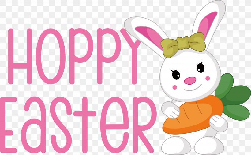 Easter Bunny, PNG, 6348x3943px, Easter Bunny, Cartoon, Flower, Meter, Rabbit Download Free