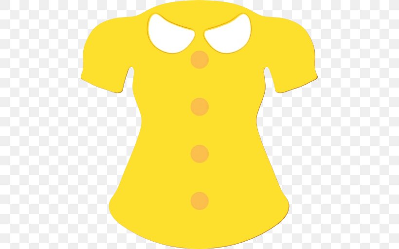 Yellow Background, PNG, 512x512px, Tshirt, Animal, Cartoon, Clothing, Meter Download Free