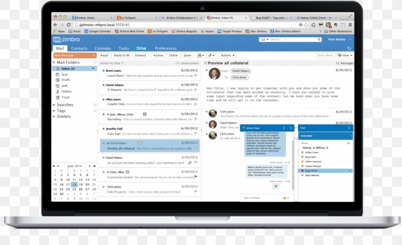 Zimbra Email Business Collaborative Software Microsoft Exchange Server, PNG, 1024x624px, Zimbra, Business, Code, Collaborative Software, Computer Download Free